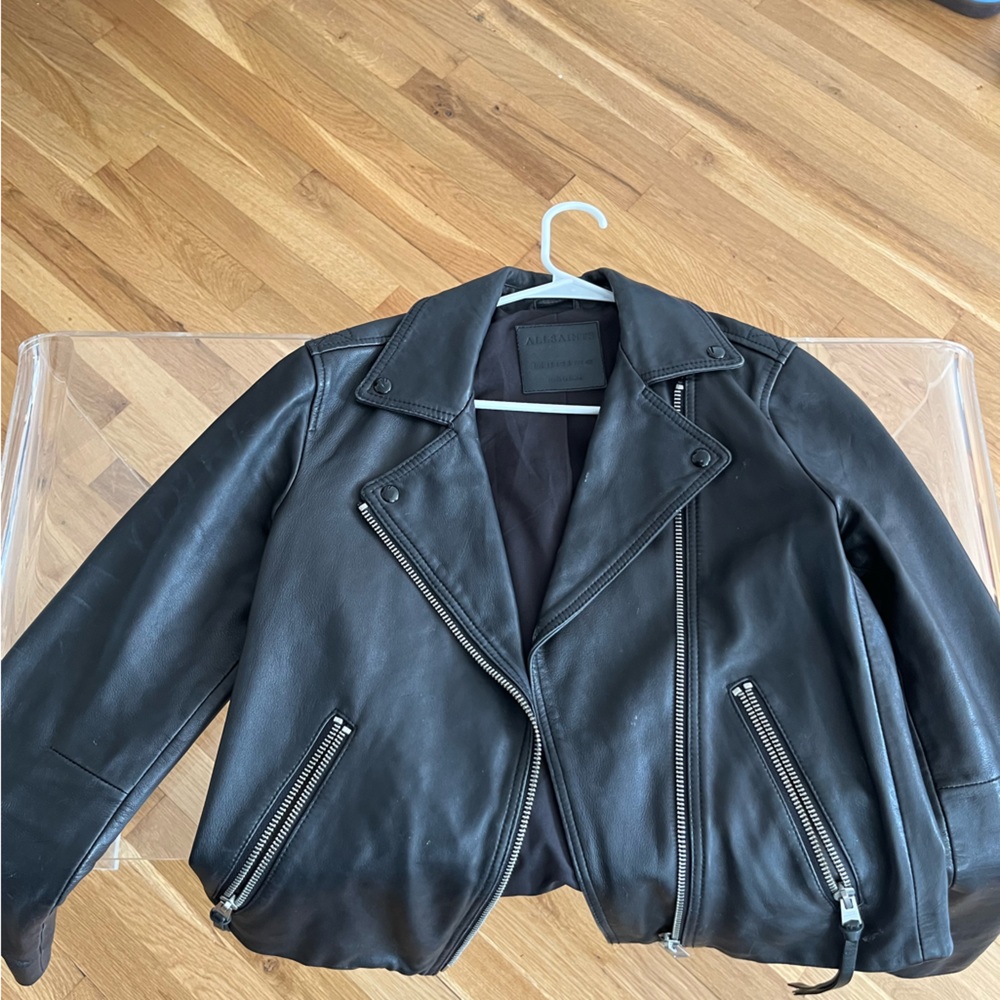 All Saints Leather Jacket